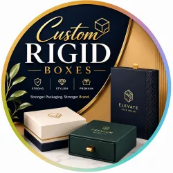 Custom Rigid Boxes with Free Design & Quick Delivery
